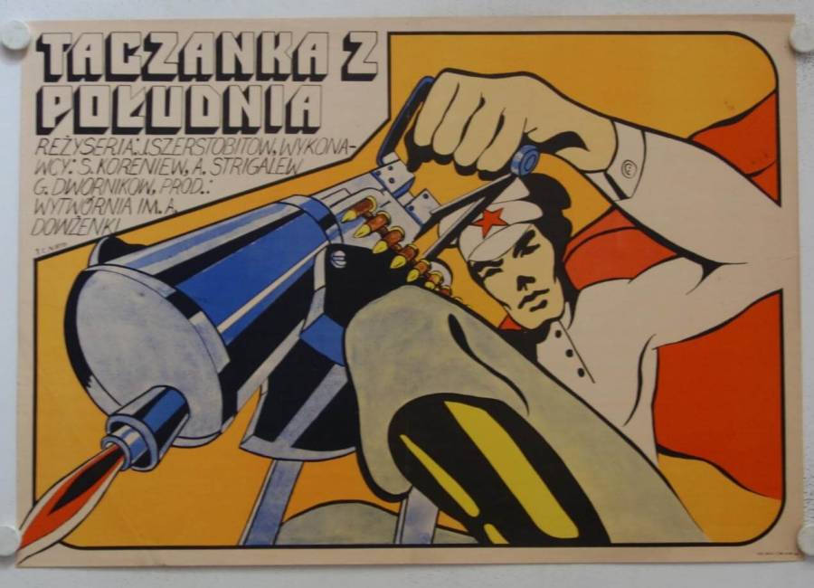 Beryom vsyo na sebya originales polnisches Filmplakat